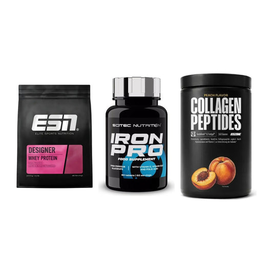 Regenerations-Set: ESN Designer + Scitec Iron Pro + Big Zone – alle enthaltenen Artikel