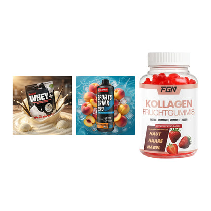 Regenerations-Set: Sinob Honest + Body Attack + FGN Kollagen 60 – alle enthaltenen Artikel