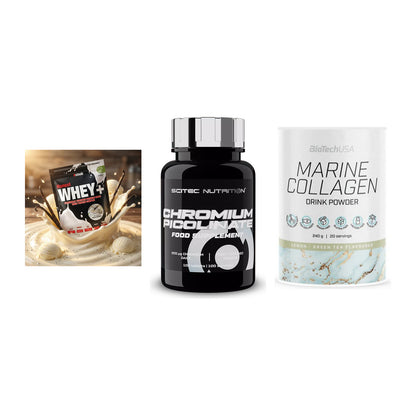 Regenerations-Set: Sinob Honest + Scitec Chromium + BioTech Marine – alle enthaltenen Artikel