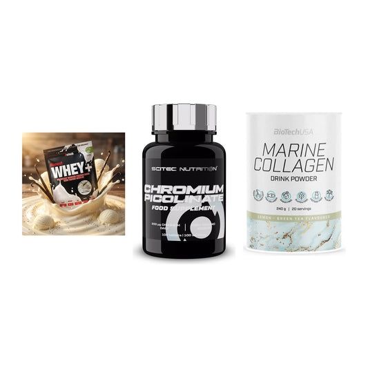 Regenerations-Set: Sinob Honest + Scitec Chromium + BioTech Marine – alle enthaltenen Artikel