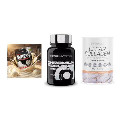 Regenerations-Set: Sinob Honest + Scitec Chromium + BioTech Clear – alle enthaltenen Artikel