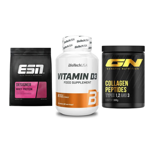 Regenerations-Set: ESN Designer + BioTech Vitamin + GN Peptan – alle enthaltenen Artikel