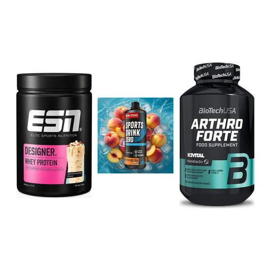 Regenerations-Set: ESN Designer + Body Attack + BioTech Arthro – alle enthaltenen Artikel