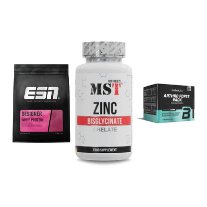 Regenerations-Set: ESN Designer + MST Zinc + BioTech Arthro – alle enthaltenen Artikel