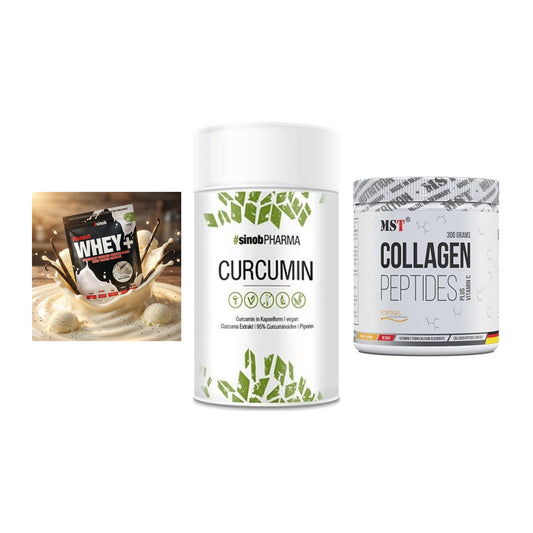 Regenerations-Set: Sinob Honest + Sinob Curcumin + MST Collagen – alle enthaltenen Artikel