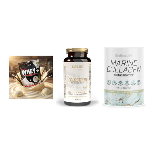 Regenerations-Set: Sinob Honest + Evolite Nutriti + BioTech Marine – alle enthaltenen Artikel