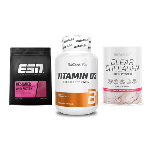 Regenerations-Set: ESN Designer + BioTech Vitamin + BioTech Clear – alle enthaltenen Artikel