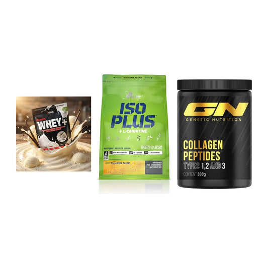 Regenerations-Set: Sinob Honest + Olimp Iso Plus + GN Peptan – alle enthaltenen Artikel