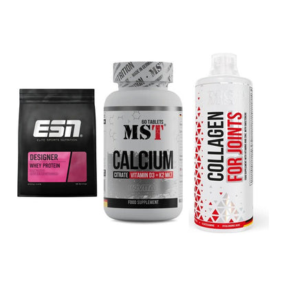Regenerations-Set: ESN Designer + MST Calcium + MST Collagen – alle enthaltenen Artikel