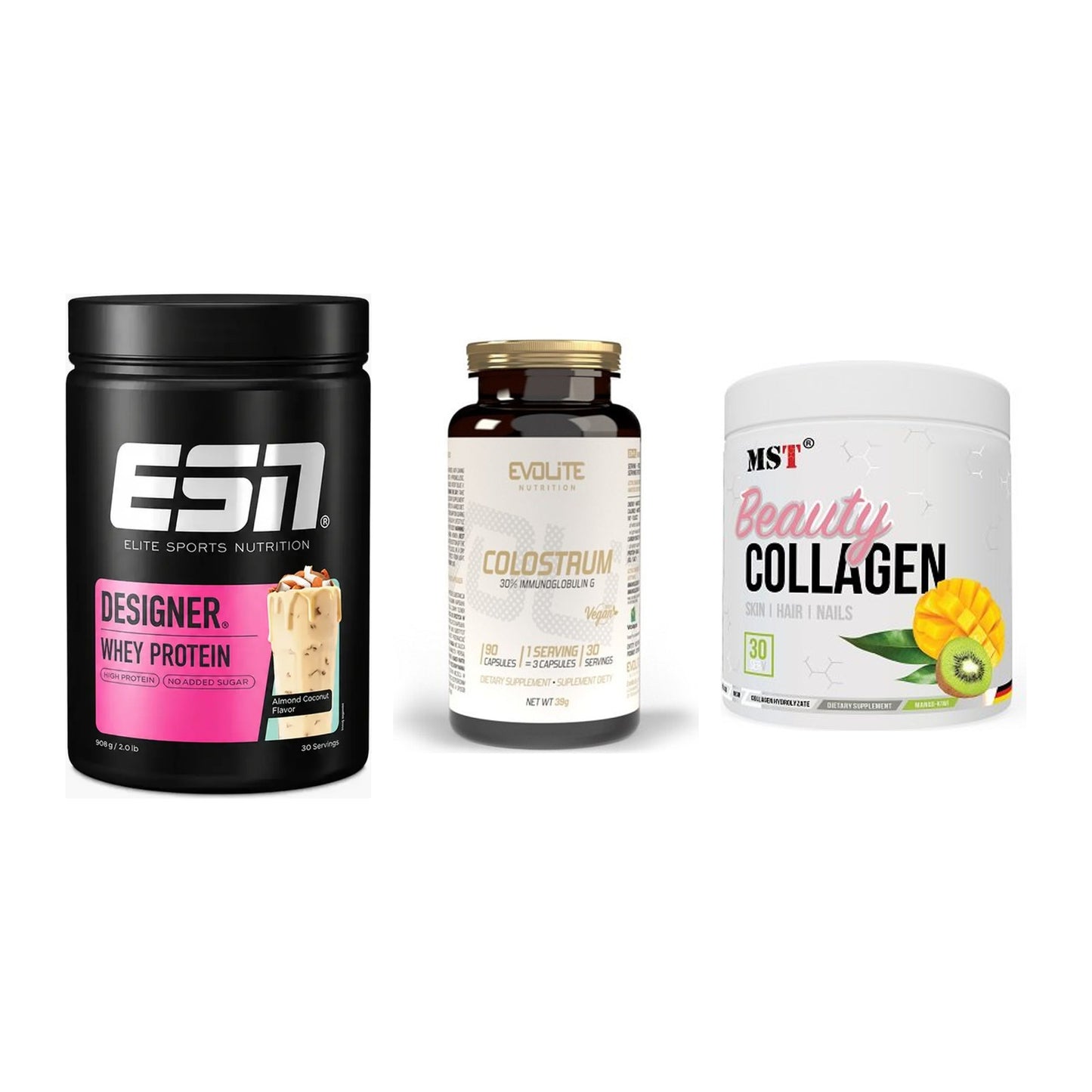 Regenerations-Set: ESN Designer + Evolite Nutriti + MST Beauty – alle enthaltenen Artikel
