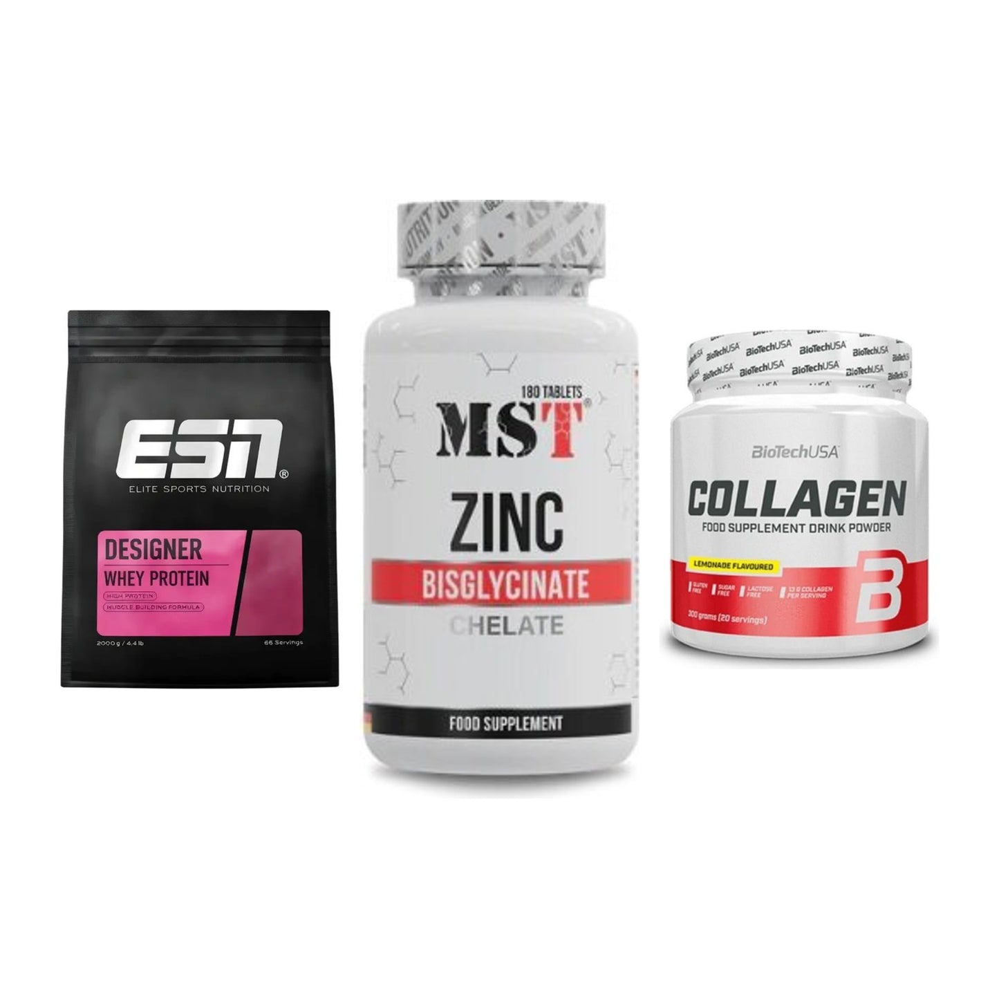Regenerations-Set: ESN Designer + MST Zinc + BioTech Collage – alle enthaltenen Artikel