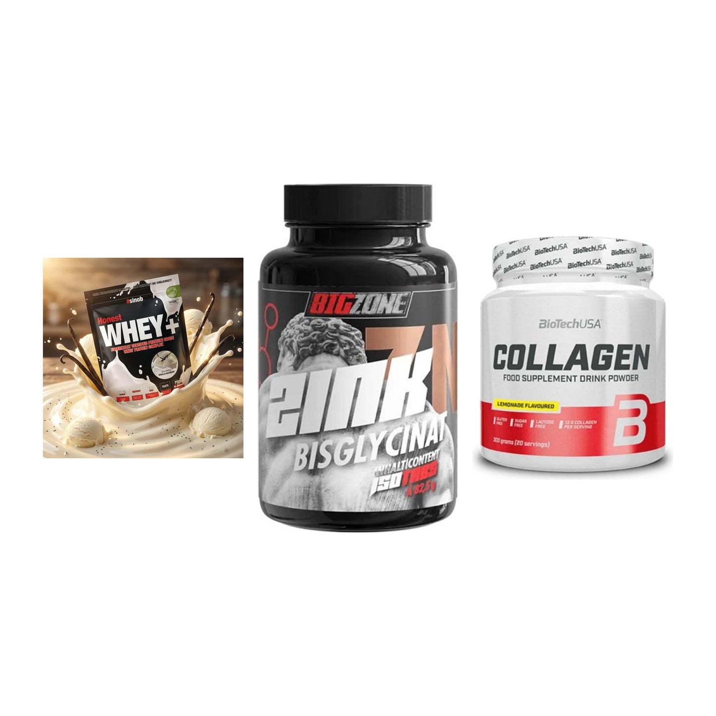 Regenerations-Set: Sinob Honest + Big Zone Zink + BioTech Collage – alle enthaltenen Artikel