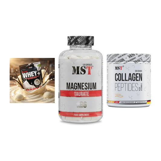 Regenerations-Set: Sinob Honest + MST Magnesium + MST Collagen – alle enthaltenen Artikel