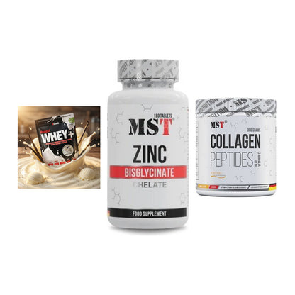 Regenerations-Set: Sinob Honest + MST Zinc + MST Collagen – alle enthaltenen Artikel