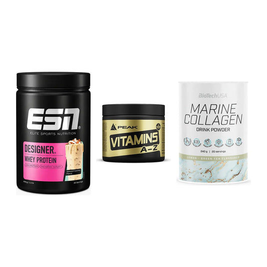 Regenerations-Set: ESN Designer + Peak Vitamin + BioTech Marine – alle enthaltenen Artikel