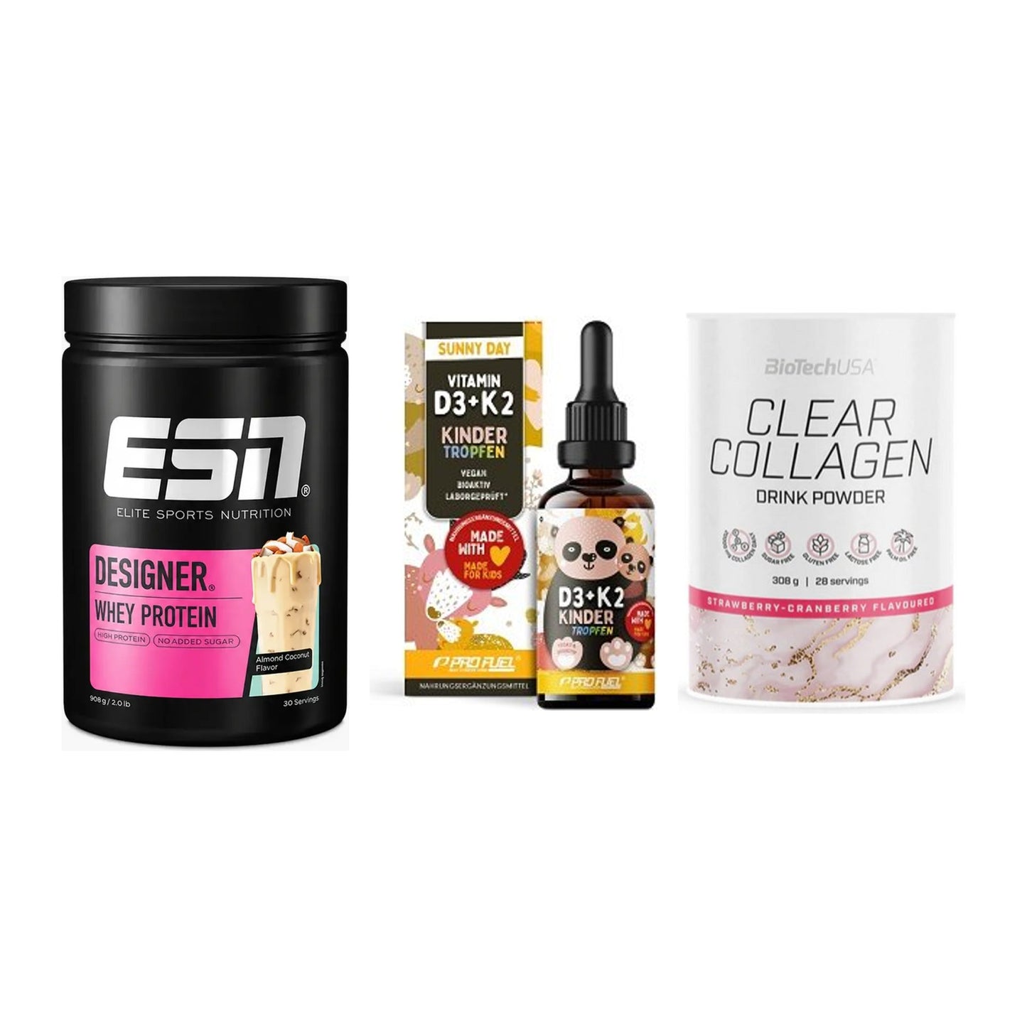 Regenerations-Set: ESN Designer + ProFuel VITAMIN + BioTech Clear – alle enthaltenen Artikel