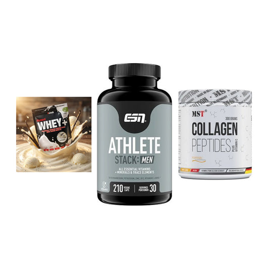 Regenerations-Set: Sinob Honest + ESN Athlete + MST Collagen – alle enthaltenen Artikel