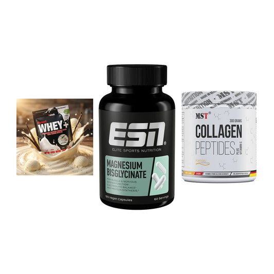 Regenerations-Set: Sinob Honest + ESN Magnesium + MST Collagen – alle enthaltenen Artikel