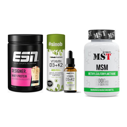 Regenerations-Set: ESN Designer + Sinob Vitamin + MST MSM 2000 / – alle enthaltenen Artikel