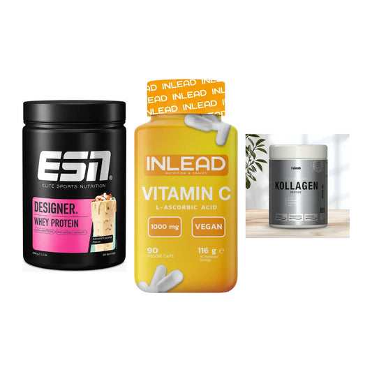 Regenerations-Set: ESN Designer + INLEAD Vitamin + Sinob Kollagen – alle enthaltenen Artikel