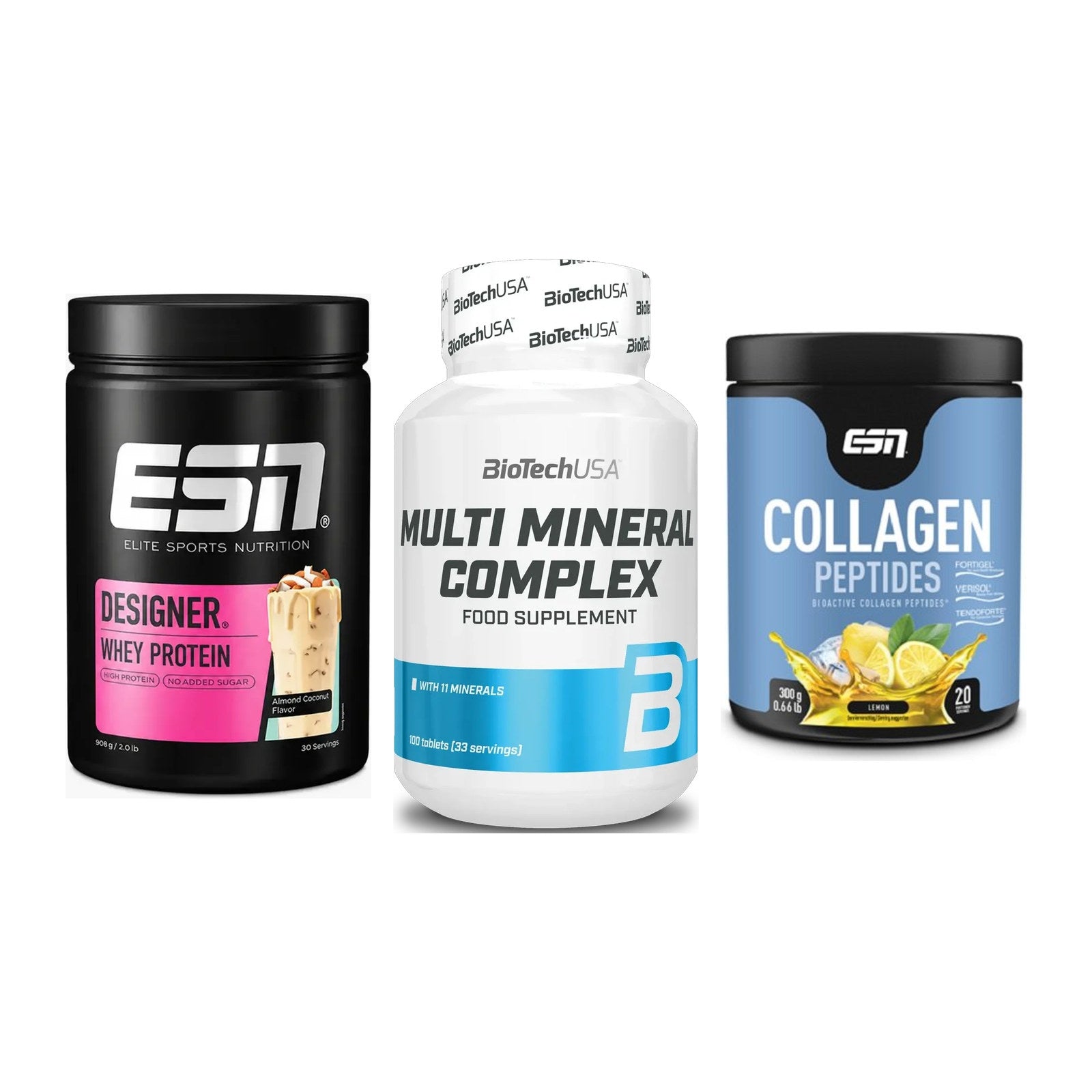 Regenerations-Set: ESN Designer + BioTech Multi + ESN Collagen – alle enthaltenen Artikel