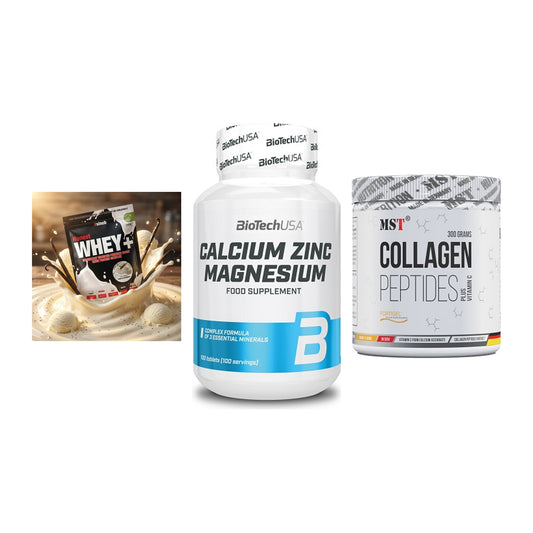 Regenerations-Set: Sinob Honest + BioTech Calcium + MST Collagen – alle enthaltenen Artikel