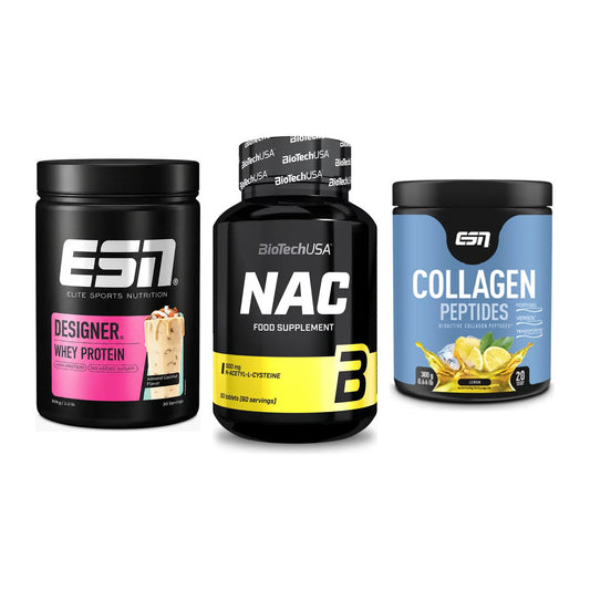 Regenerations-Set: ESN Designer + BioTech NAC + ESN Collagen – alle enthaltenen Artikel