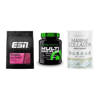 Regenerations-Set: ESN Designer + Scitec Multi + BioTech Marine – alle enthaltenen Artikel