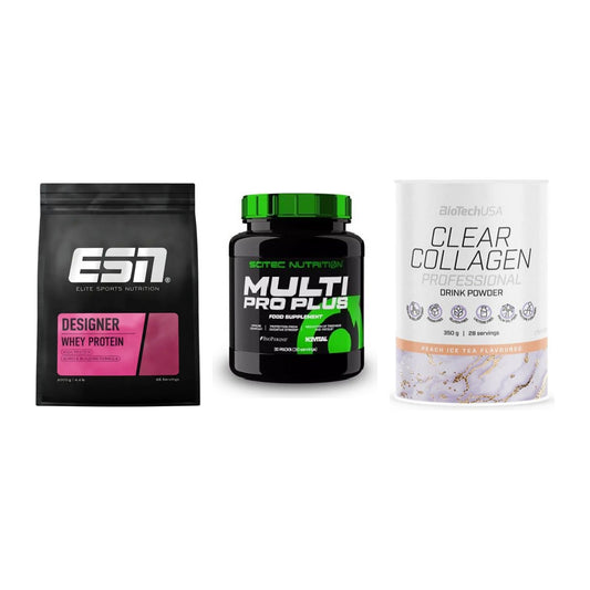 Regenerations-Set: ESN Designer + Scitec Multi + BioTech Clear – alle enthaltenen Artikel