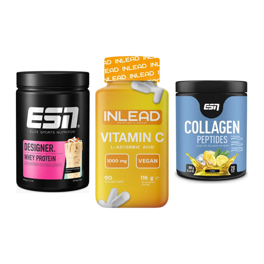 Regenerations-Set: ESN Designer + INLEAD Vitamin + ESN Collagen – alle enthaltenen Artikel