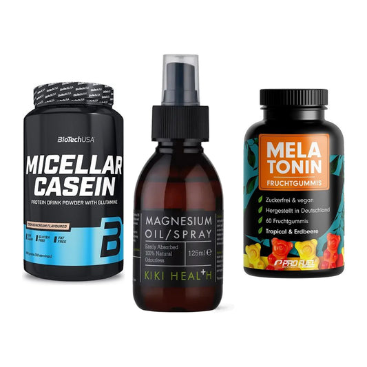 Schlaf & Erholung: BioTech Micella + KIKI Health + ProFuel Melaton – alle enthaltenen Artikel