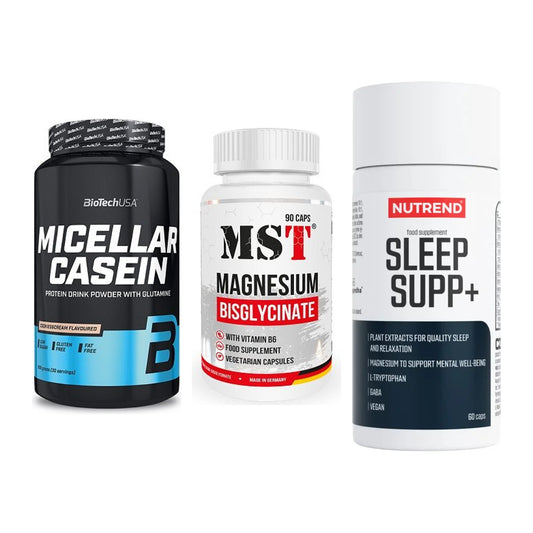 Schlaf & Erholung: BioTech Micella + MST Magnesium + Nutrend Sleep – alle enthaltenen Artikel