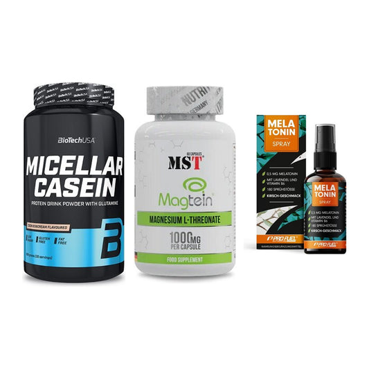 Schlaf & Erholung: BioTech Micella + MST Magnesium + ProFuel Melaton – alle enthaltenen Artikel