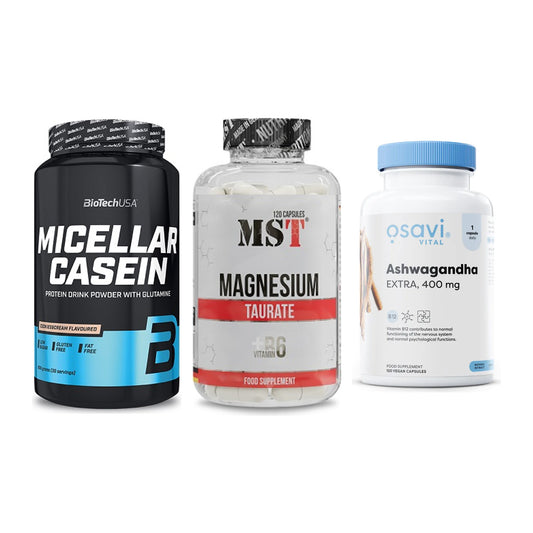 Schlaf & Erholung: BioTech Micella + MST Magnesium + Osavi Ashwagand – alle enthaltenen Artikel