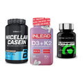 Schlaf & Erholung: BioTech Micella + INLEAD Vitamin + Scitec KSM-66 – alle enthaltenen Artikel