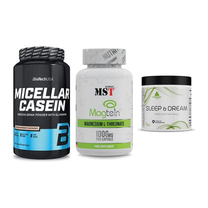 Schlaf & Erholung: BioTech Micella + MST Magnesium + Peak Sleep – alle enthaltenen Artikel