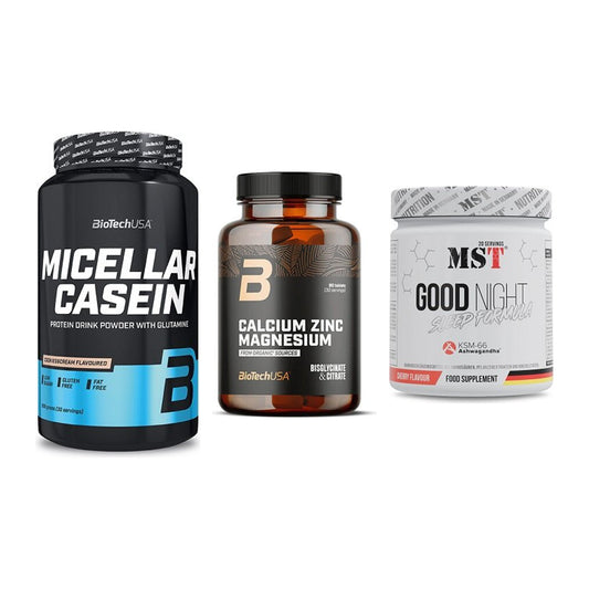Schlaf & Erholung: BioTech Micella + BioTech Calcium + MST Good Night – alle enthaltenen Artikel