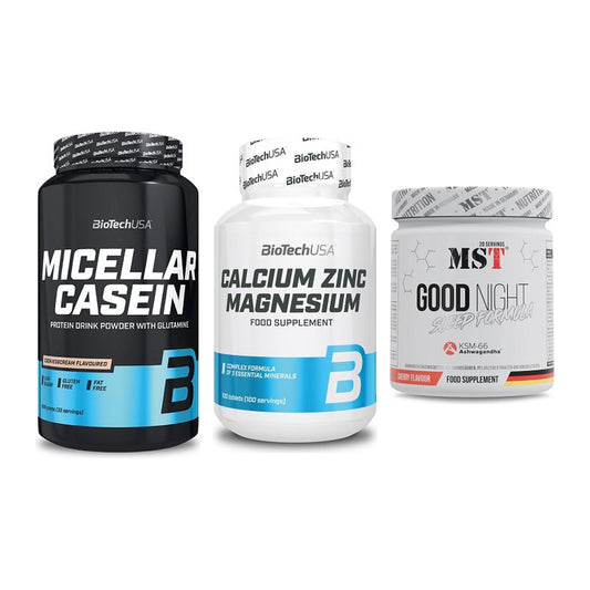 Schlaf & Erholung: BioTech Micella + BioTech Calcium + MST Good Night – alle enthaltenen Artikel