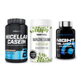 Schlaf & Erholung: BioTech Micella + Sinob Magnesium + Scitec Night – alle enthaltenen Artikel
