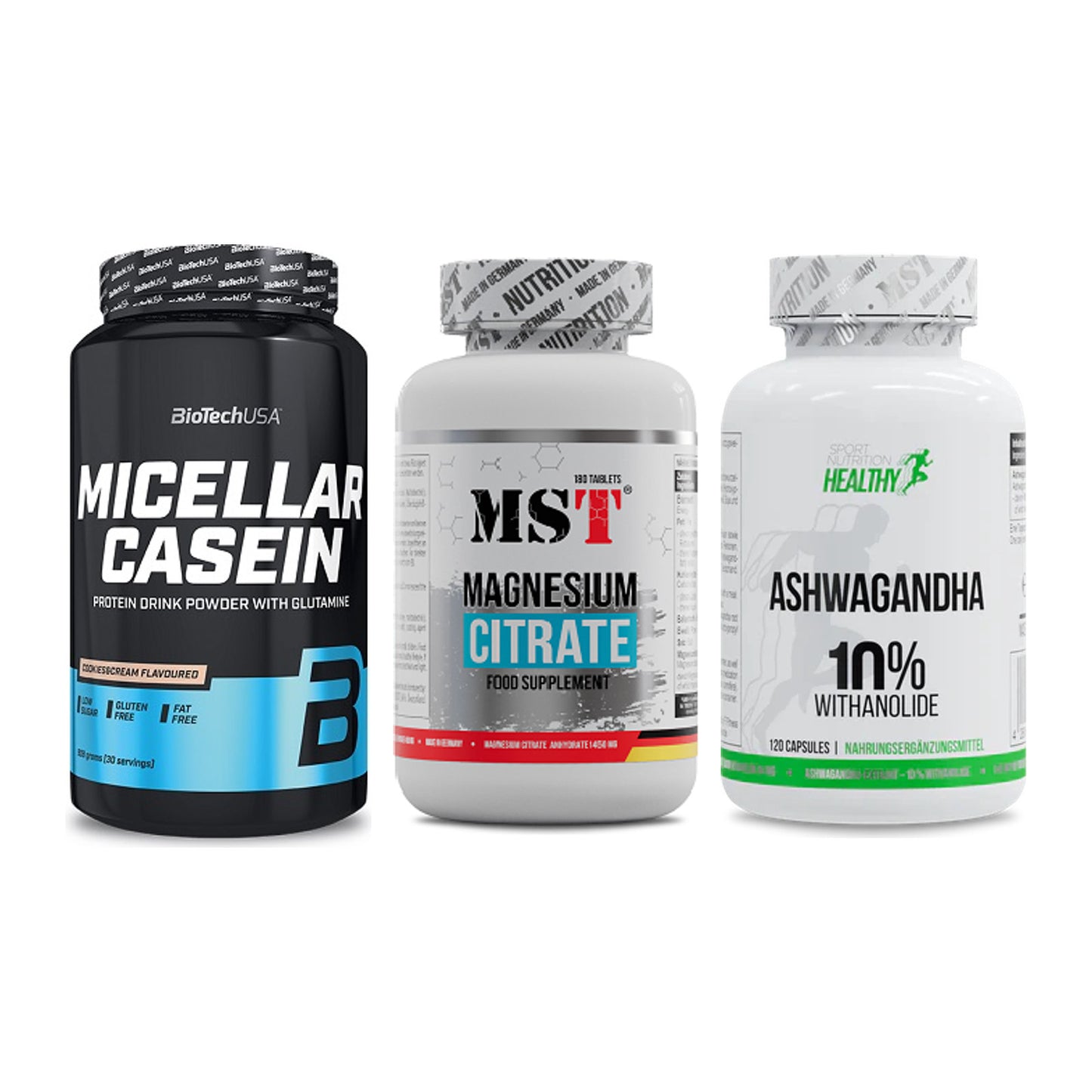Schlaf & Erholung: BioTech Micella + MST Magnesium + MST Healthy – alle enthaltenen Artikel