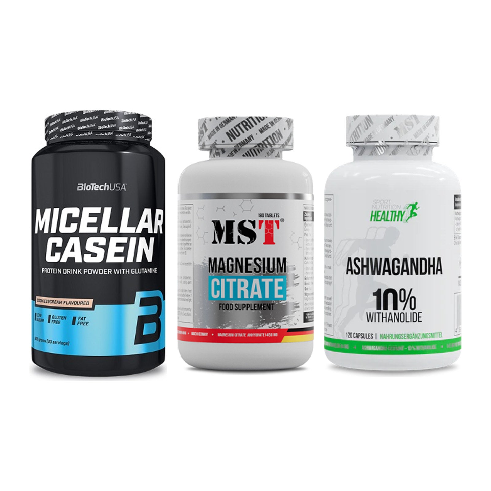 Schlaf & Erholung: BioTech Micella + MST Magnesium + MST Healthy – alle enthaltenen Artikel