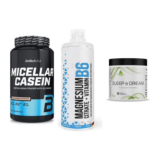 Schlaf & Erholung: BioTech Micella + MST Magnesium + Peak Sleep – alle enthaltenen Artikel