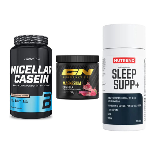 Schlaf & Erholung: BioTech Micella + GN Magnesium + Nutrend Sleep – alle enthaltenen Artikel