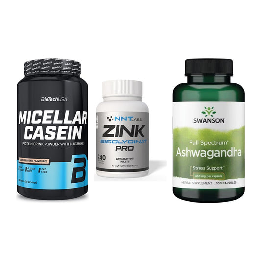 Schlaf & Erholung: BioTech Micella + NNT Zink 50mg + Swanson Ashwaga – alle enthaltenen Artikel