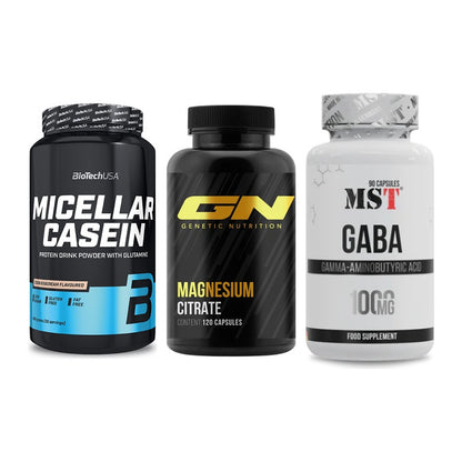 Schlaf & Erholung: BioTech Micella + GN Magnesium + MST GABA 1000mg – alle enthaltenen Artikel