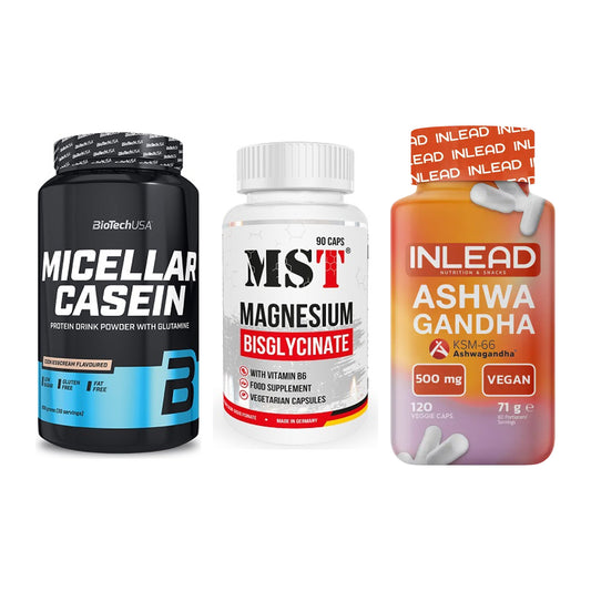 Schlaf & Erholung: BioTech Micella + MST Magnesium + INLEAD Ashwagan – alle enthaltenen Artikel