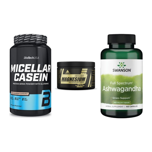 Schlaf & Erholung: BioTech Micella + Peak Magnesium + Swanson Ashwaga – alle enthaltenen Artikel