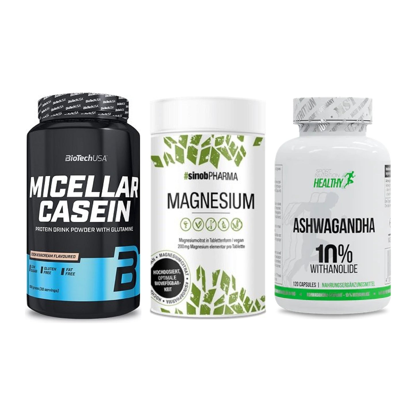 Schlaf & Erholung: BioTech Micella + Sinob Magnesium + MST Healthy – alle enthaltenen Artikel