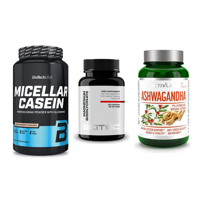 Schlaf & Erholung: BioTech Micella + Scitec Magnesiu + Activlab – alle enthaltenen Artikel
