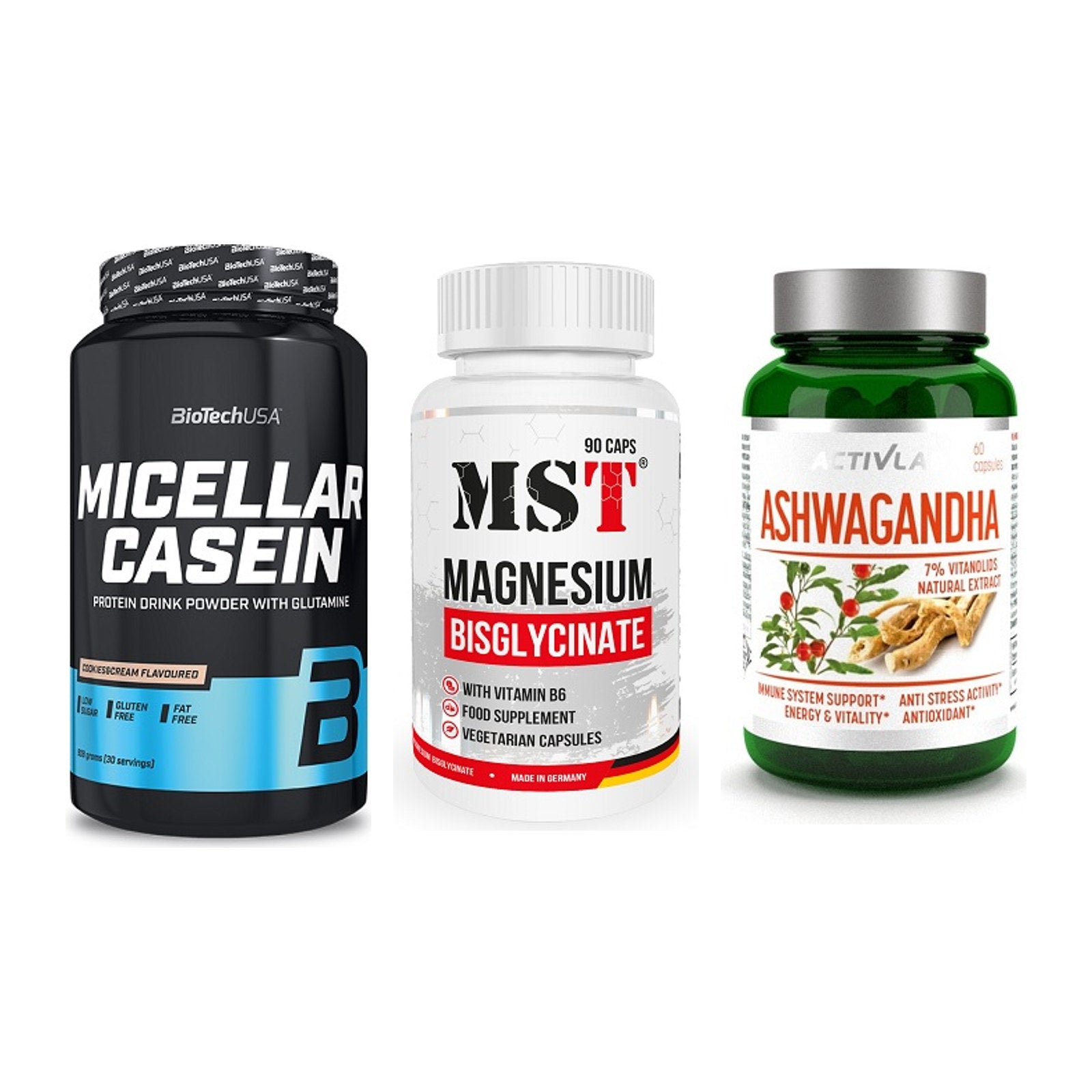 Schlaf & Erholung: BioTech Micella + MST Magnesium + Activlab – alle enthaltenen Artikel